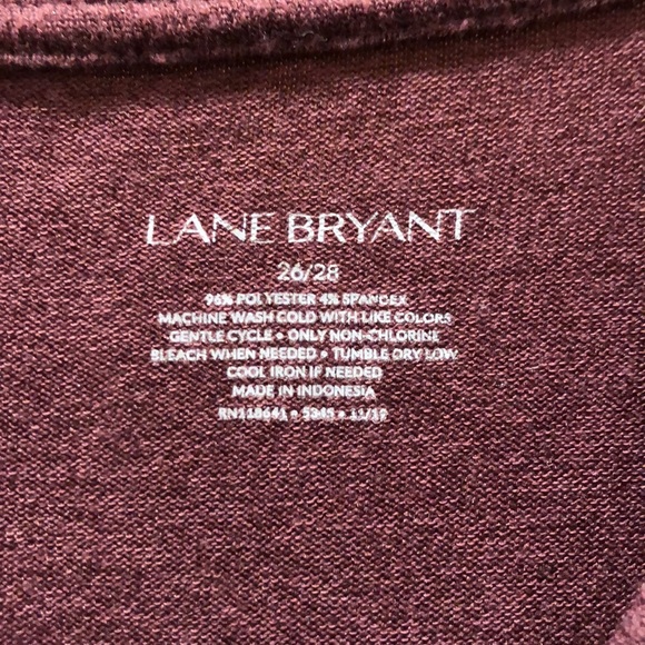 Mauve tunic sweater - Picture 3 of 5